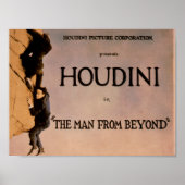 Het Man van Beyond (Houdini film, 1922) Poster (Voorkant)