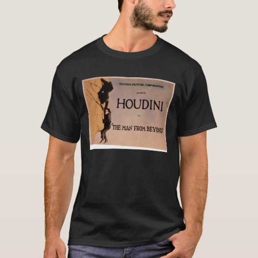 Het Man van Beyond (Houdini film, 1922) T-shirt (Voorkant)