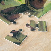 Het Man van Carl Bloch voor blinden genezen Legpuzzel (Zijkant)