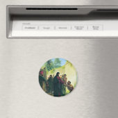 Het Man van Carl Bloch voor blinden genezen Magneet (Insitu (Vaatwasser))