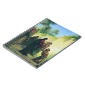 Het Man van Carl Bloch voor blinden genezen Notitieboek (Linkerzijde)