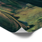 Het Man van Carl Bloch voor blinden genezen Poster (Hoek)