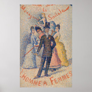 Het Man van de dames (L’Homme à femmes) Poster