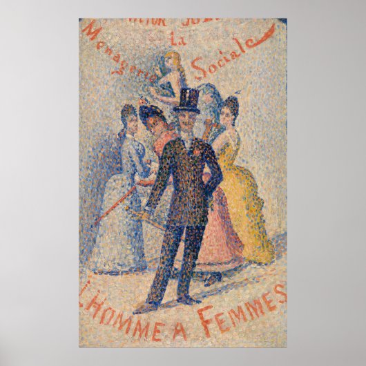 Het Man van de dames (L’Homme à femmes) Poster (Voorkant)