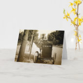 het Man van de de jaren 1900Post Kaart (Gele Bloem)