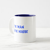 Het Man van de House Coffee Mok (Voorkant links)