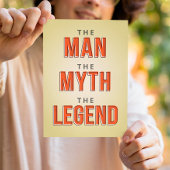 Het Man van de Mmythe De Legende Dag Kaart