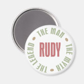 Het Man van de Myth de Legend Magneet (Voorkant / Achterkant)