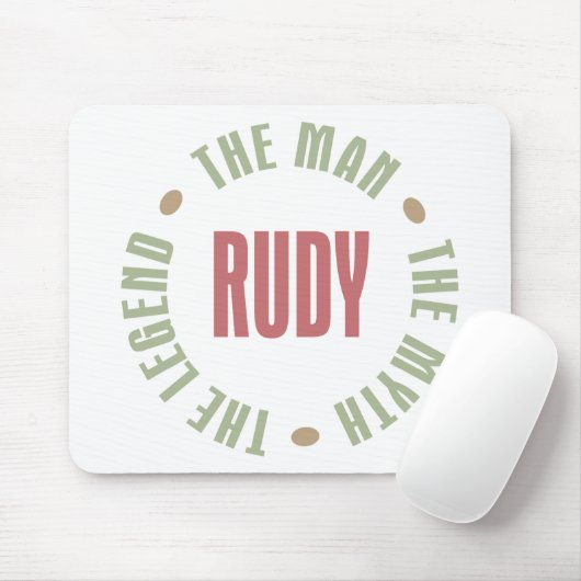 Het Man van de Myth de Legend Muismat (Met muis)