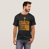 Het man van de mythe de legende basketbaltrainer t-shirt (Voorkant volledig)