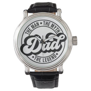 Het man van de mythe van de legende vader vader va horloge