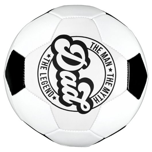 Het man van de mythe van de legende vader vader va voetbal (Gedraaid)