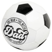 Het man van de mythe van de legende vader vader va voetbal (Drie kwart)
