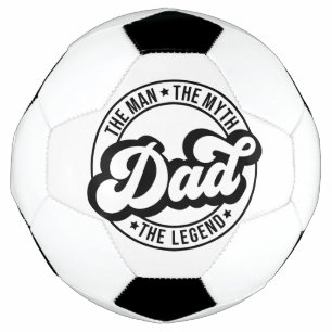 Het man van de mythe van de legende vader vader va voetbal