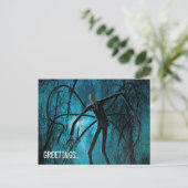 Het Man van de Slender en de Lost Soul Briefkaart (Staand voorkant)