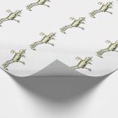 Het Man van de Tin -  Illustratie Cadeaupapier (Hoek)