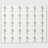 Het Man van de Tin -  Illustratie Cadeaupapier (Vlak)