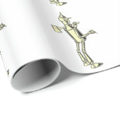 Het Man van de Tin -  Illustratie Cadeaupapier (Rol Hoek)