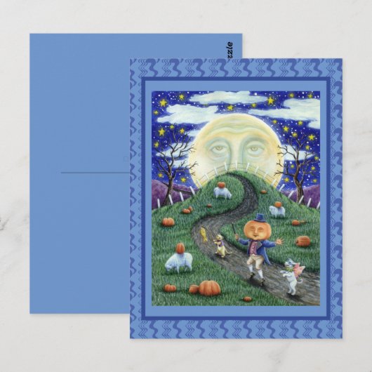 HET MAN VAN DE VERGADERING VAN HET MAN VAN DE PUMP BRIEFKAART (Voorkant / Achterkant)