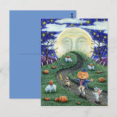 HET MAN VAN DE VERGADERING VAN HET MAN VAN DE PUMP BRIEFKAART (Voorkant / Achterkant)