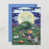 HET MAN VAN DE VERGADERING VAN HET MAN VAN DE PUMP BRIEFKAART (Voorkant / Achterkant)