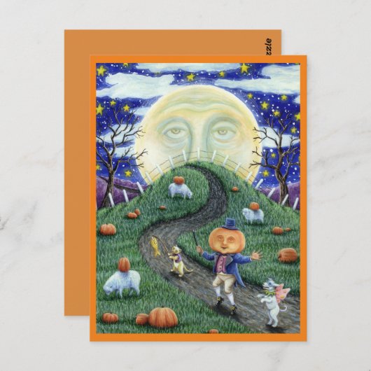 HET MAN VAN DE VERGADERING VAN HET MAN VAN DE PUMP BRIEFKAART (Voorkant / Achterkant)