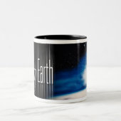 Het Man van Earth Designer Koffie-Mok Tweekleurige Koffiemok (Center)