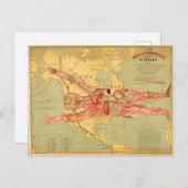 Het Man van Koophandel van de Verenigde Staten (18 Briefkaart (Voorkant / Achterkant)