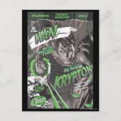 Het Man van Krypton Briefkaart (Voorkant)