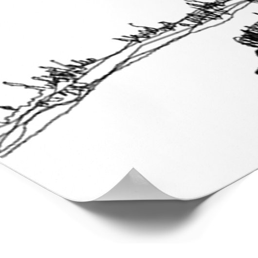 Het man van La Mancha Poster (Hoek)