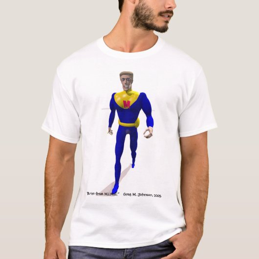 Het Man van M.I.M.E. T-shirt (Voorkant)