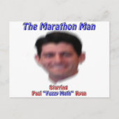 Het Man van Marathon Briefkaart (Voorkant)