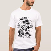 Het Man van uw dromen Modern Wedding T-shirt (Voorkant)