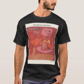 HET MAN VAN VERWARRING DOOR PAUL KLEE, Abstracte v T-shirt (Voorkant)