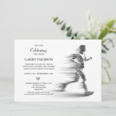 Het Man vieren van de Kaart van de "Life Memorial" (Staand voorkant)