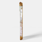 Het MAN VITRUVIAN, Antiek bruin perkament Case-Mate iPhone Case (Achterkant / Links)