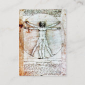 Het MAN VITRUVIAN, Witboek Visitekaartje (Achterkant)