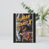 Het Man voor Planet X Briefkaart (Staand voorkant)