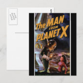 Het Man voor Planet X Briefkaart (Voorkant / Achterkant)