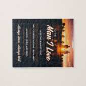 Het Man waar ik van hou | Naar het Man waar ik van Legpuzzel (Horizontaal)