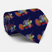 Het Mandarijnse dragonet Stropdas (Opgerold)