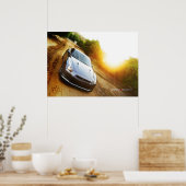 Het Mandarijnse Poster print Nissan GT-R in Grove (Keuken)