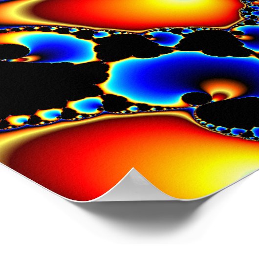 Het - Mandelbrot Fractal Art Poster (Hoek)