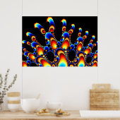 Het - Mandelbrot Fractal Art Poster (Keuken)