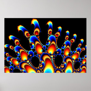 Het - Mandelbrot Fractal Art Poster