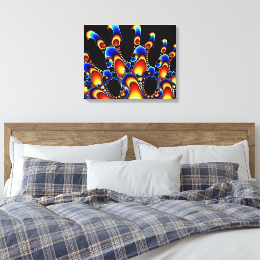 Het - Mandelbrot Fractal Canvas Afdruk (Insitu (Slaapkamer))