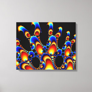 Het - Mandelbrot Fractal Canvas Afdruk