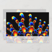 Het - Mandelbrot Fractal Kaart (Voorkant / Achterkant)