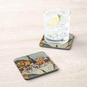 Het mandje appels van Paul Cezanne Bier Onderzetter (Rechterzijde)