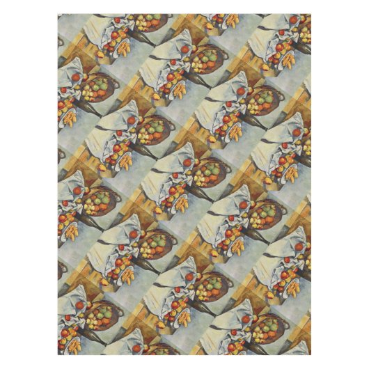 Het mandje appels van Paul Cezanne Tafelkleed (Voorkant)